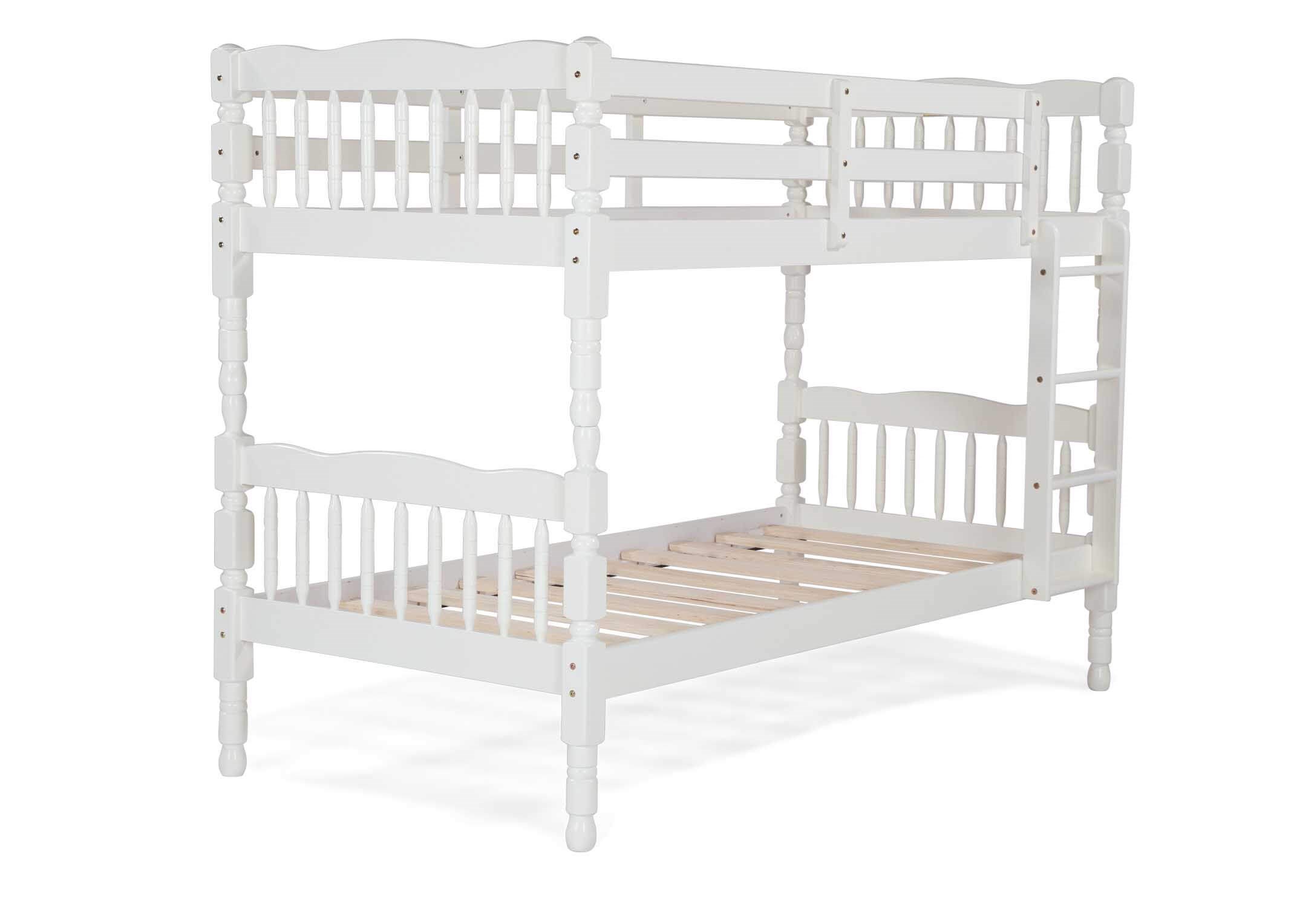 3 Ft White Painted Bunk Bed Austin, Bunk Beds That Can Be Single Beds