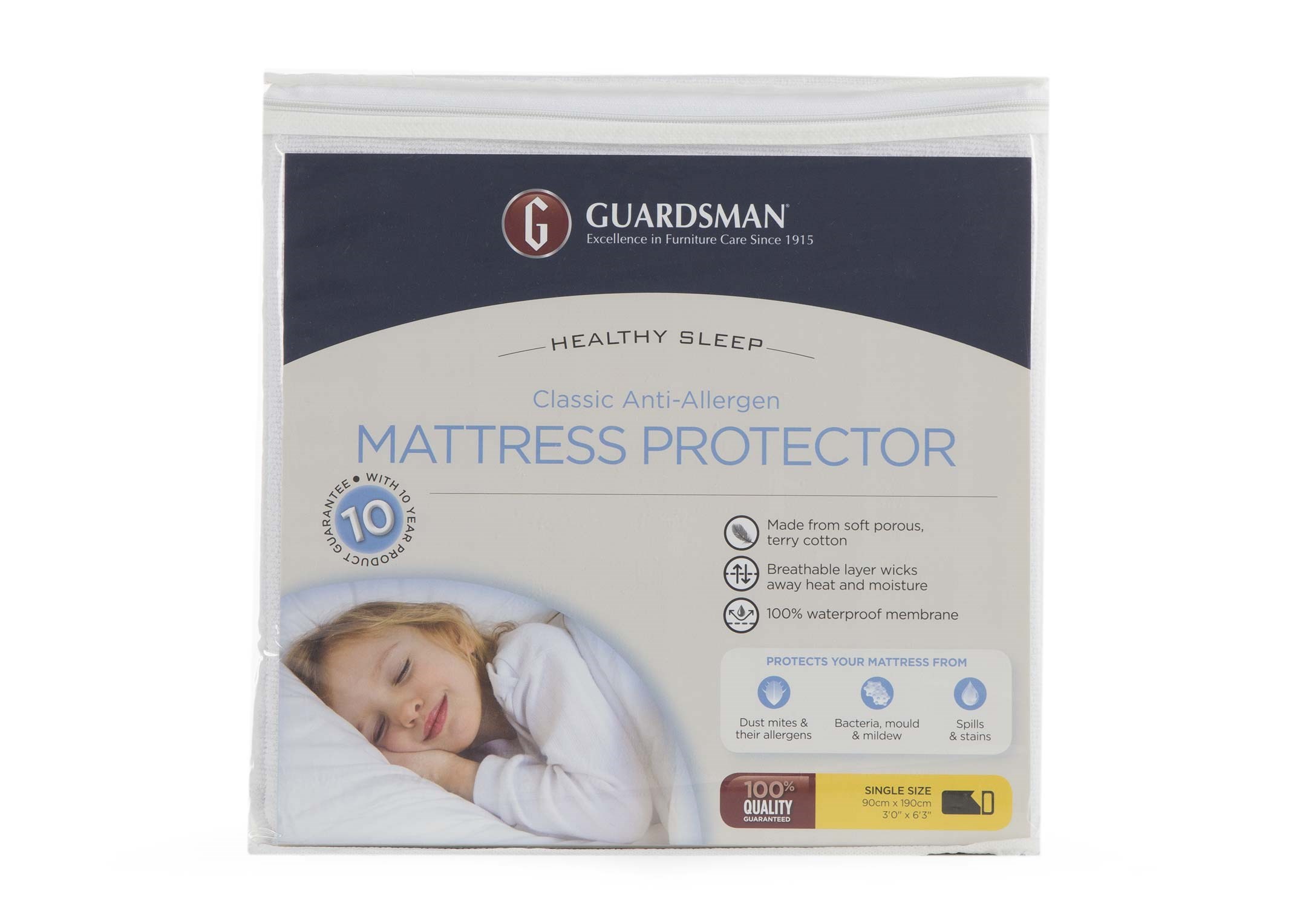 guardsman comfortmark ii mattress protector king
