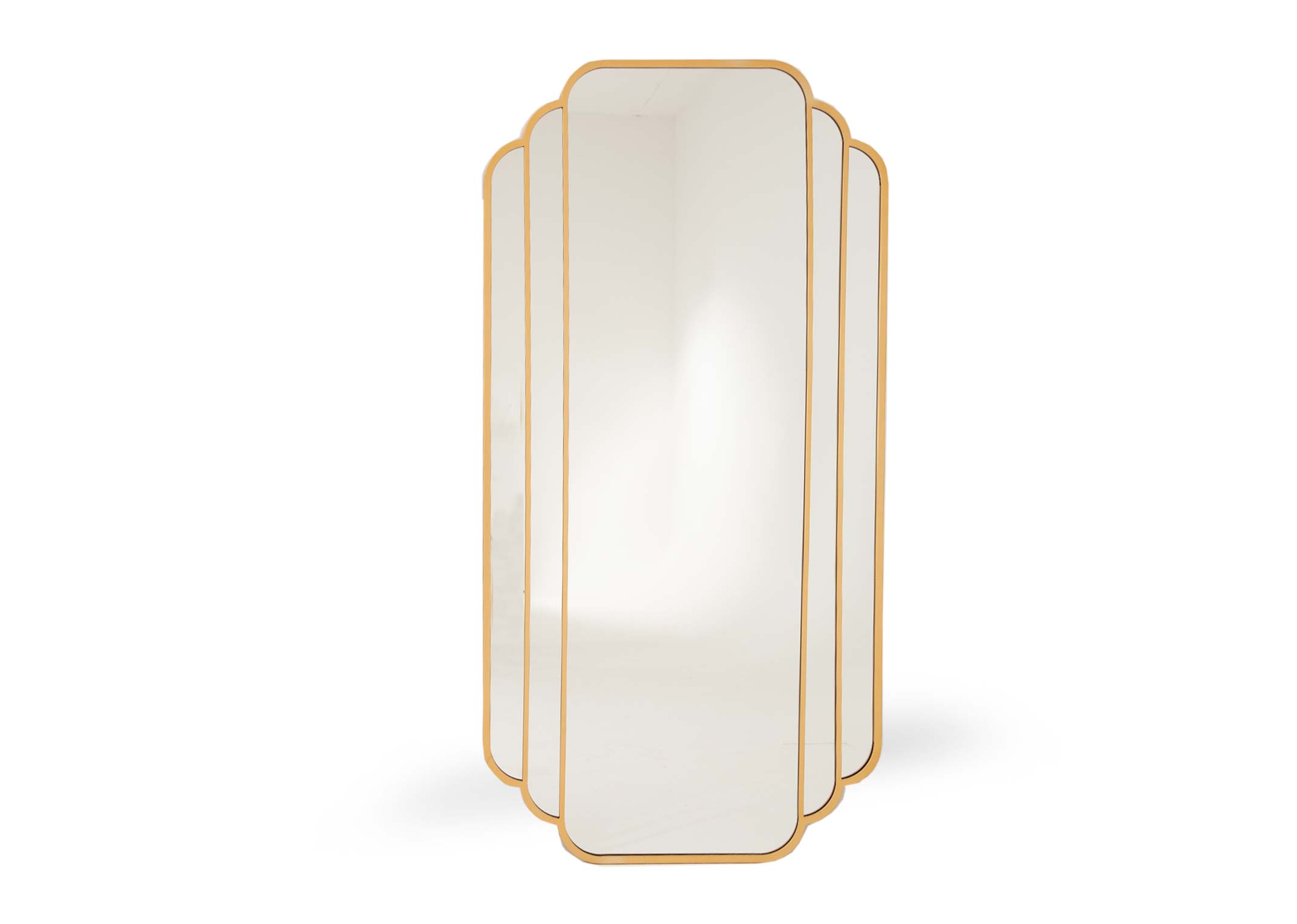 Large Gold Art Deco Mirror - Faro - Ez Living Furniture