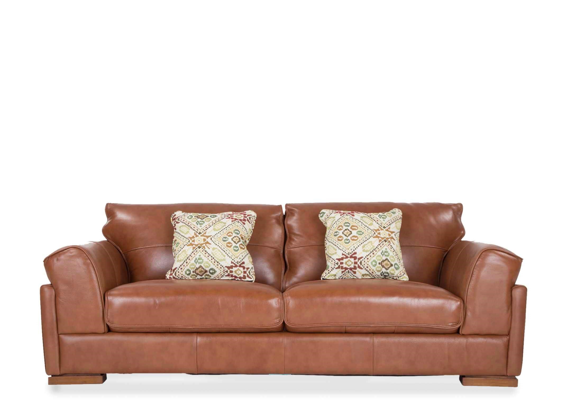 3 Seater Leather Custom Made Sofa - Torino - EZ Living Furniture