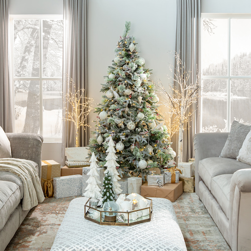 Vermont Snow Christmas Tree from EZ Living Furniture.